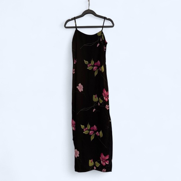 Allen B. By Allen Schwartz Dresses & Skirts - Floral Black Maxi Dress